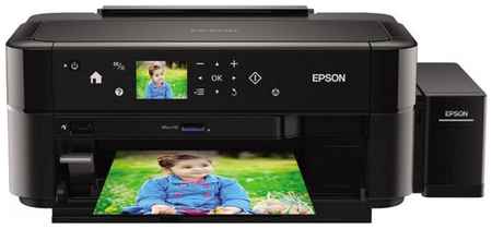 Принтер струйный Epson L810, цветн., A4, черный 1988925375