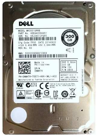 300 ГБ Внутренний жесткий диск Dell NWH7V (NWH7V)