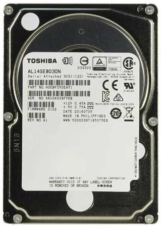 300 ГБ Внутренний жесткий диск Toshiba HDEBF05GEA51 (HDEBF05GEA51) 198900531785