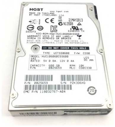 600 ГБ Внутренний жесткий диск EMC 0B25659 (0B25659)