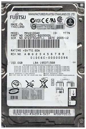 Внутренний жесткий диск Fujitsu X8196 (X8196)