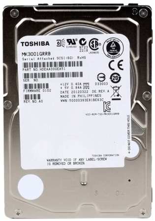 300 ГБ Внутренний жесткий диск Toshiba HDEAA00GEA51 (HDEAA00GEA51) 198900539716