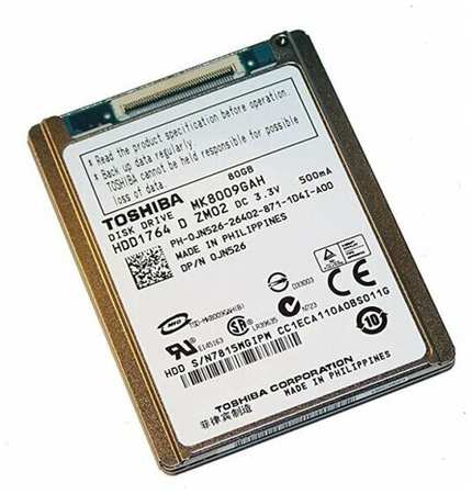 80 ГБ Внутренний жесткий диск Toshiba MK8009GAH (MK8009GAH) 198900556056