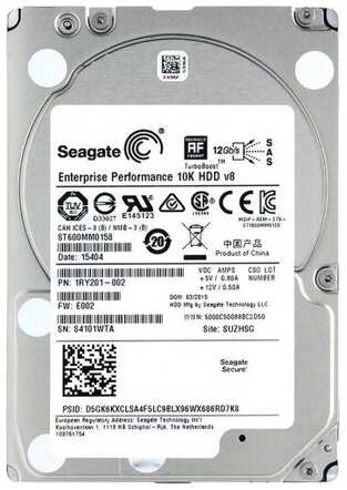 600 ГБ Внутренний жесткий диск Seagate 1RY201 (1RY201) 198900557904