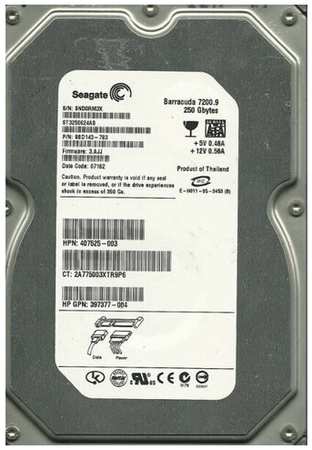 250 ГБ Внутренний жесткий диск Seagate 9BD143 (9BD143)