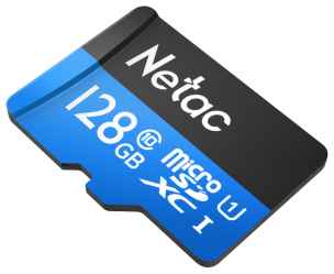Карта памяти MicroSDXC Netac P500 Standard 128GB 198903004058