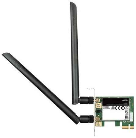 Сетевой адаптер WiFi D-Link DWA-582/RU/10/B1A DWA-582 PCI Express