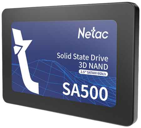Твердотельный накопитель Netac SA500 256 ГБ SATA NT01SA500-256-S3X 198904504433
