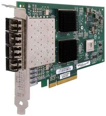 Сетевой адаптер QLogic QLE2564-CK Quad Port FC HBA, Multimode Optic LC, 8G, PCI-e 198904723418