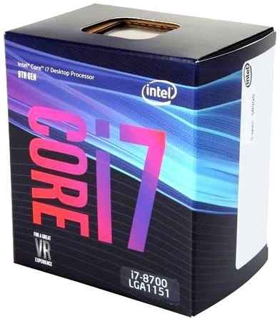 Процессор Intel Core i7-8700 LGA1151, 6 x 3200 МГц, OEM 198905930238