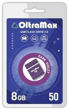 USB flash накопитель OltraMax 50 8GB Dark (OM-8GB-50)