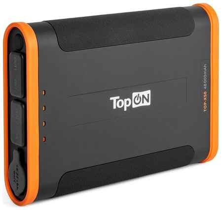 Портативный аккумулятор TopON TOP-X50, 48000 mAh, черный, упаковка: коробка 198907252769