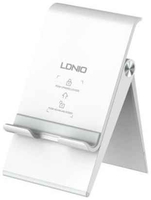 Настольный держатель LDNIO MG07 Universal Adjustable Mobile Phone Holder, белый