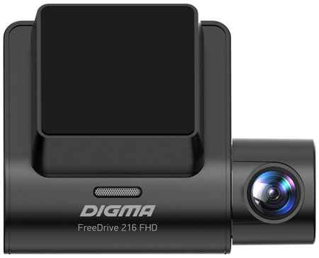 Видеорегистратор DIGMA FreeDrive 216 FHD, 2 камеры, GPS, черный 198909341821