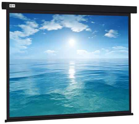 Рулонный черный экран cactus Wallscreen CS-PSW-104X186-BK, 87″, черный 198909394990