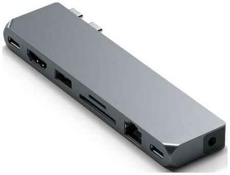 USB-концентратор SwitchEasy GS-109-229-253-101, разъемов: 6, серый 198909919812