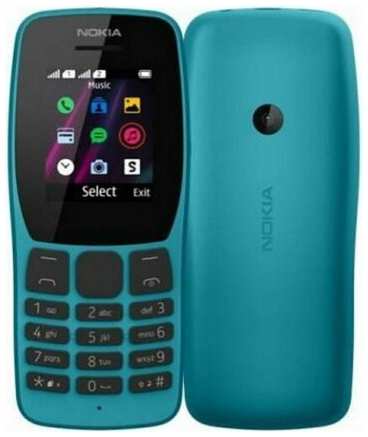 Мобильный телефон Nokia 110, синий 198910885055