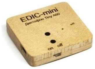 Диктофон Edic-mini Tiny A60w деревянный корпус 198917208746