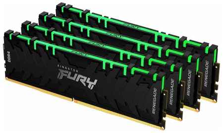 Оперативная память Kingston Fury Renegade RGB DDR4 3600 МГц 4x8 ГБ (KF436C16RBAK4/32) 198917285432