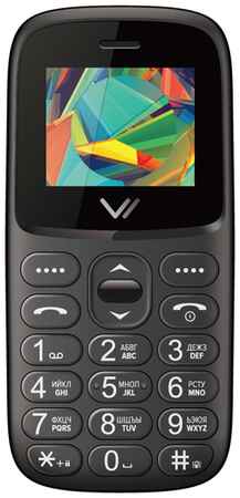 Телефон VERTEX C323, черный