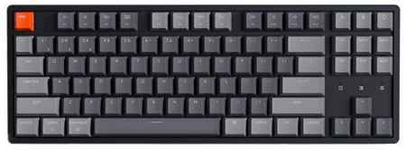 Игровая беспроводная клавиатура Keychron K8 RGB Aluminum Frame Gateron Red, черно-серый 198918064821