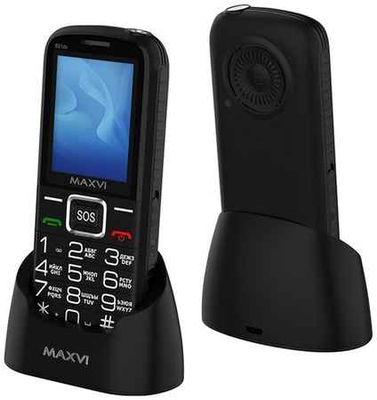 Телефон MAXVI B21DS, 2 micro SIM, черный 198924768430