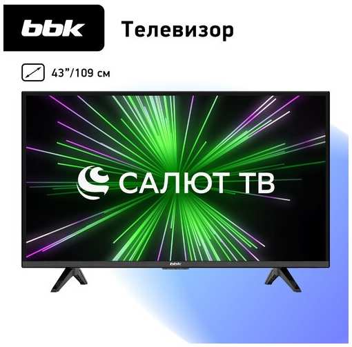 43″ Телевизор BBK 43LEX-7389/FTS2C 2022, черный 198932445576