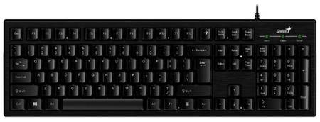 Клавиатура Genius Smart KB-101 черный, английская/русская (ANSI) 19893401481