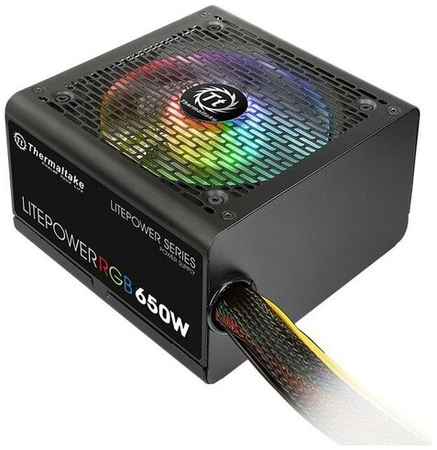 Блок питания Thermaltake Litepower RGB 650W (230V) черный BOX 198934221276