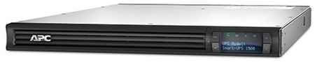 Интерактивный ИБП APC by Schneider Electric Smart-UPS SMT1500RMI1U черный 1000 Вт 198934276864