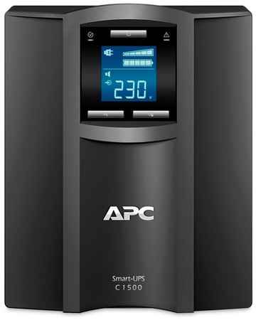 Интерактивный ИБП APC by Schneider Electric Smart-UPS SMC1500I черный 900 Вт