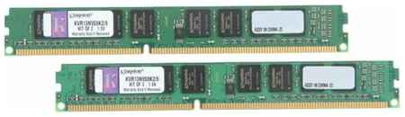 Оперативная память Kingston ValueRAM 8 ГБ (4 ГБ x 2 шт.) DDR3 1333 МГц DIMM CL9 KVR13N9S8K2/8 198934439163