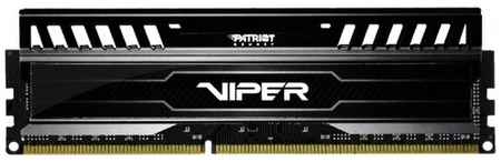 Оперативная память Patriot Memory VIPER 3 8 ГБ DDR3 1600 МГц DIMM CL10 PV38G160C0 198934439220
