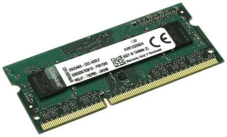 Оперативная память Kingston ValueRAM 4 ГБ DDR3 1333 МГц SODIMM CL9 KVR13S9S8/4 198934439281