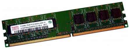 Оперативная память Hynix 512 МБ DDR2 533 МГц DIMM HYMP564U64BP8-C4 198934451398