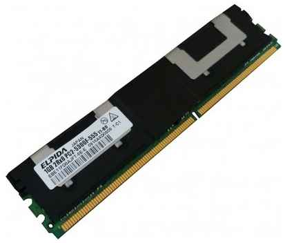 Оперативная память Elpida 1 ГБ DDR2 667 МГц DIMM CL5 EBE11FD8AJFT-6E-E 198934451575