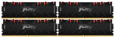 Оперативная память Kingston FURY Renegade RGB 32 ГБ DDR4 DIMM CL16 KF436C16RBAK4/32