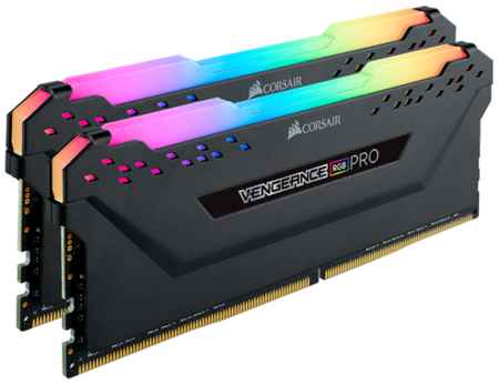 Оперативная память Corsair Vengeance RGB PRO 16 ГБ DDR4 4000 МГц DIMM CL18 CMW16GX4M2Z4000C18 198934456275