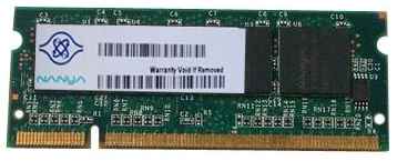 Оперативная память Nanya 128 МБ DDR 266 МГц SODIMM NT128D64SH4B0GM-75B 198934456393