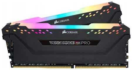 Оперативная память Corsair Vengeance RGB PRO 16 ГБ (8 ГБ x 2 шт.) DDR4 DIMM CL9 CMH16GX4M2E3200C16 198934457622