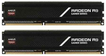 Оперативная память AMD Radeon R9 Gaming Series 32 ГБ (16 ГБ x 2 шт.) DDR4 3200 МГц DIMM CL16 R9S432G3206U2K 198934458365
