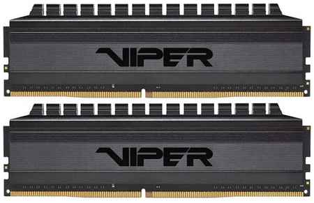Оперативная память Patriot Memory VIPER 4 BLACKOUT 32 ГБ (16 ГБ x 2 шт.) DDR4 3200 МГц DIMM CL16 PVB432G320C6K 198934458382
