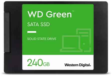 Твердотельный накопитель Western Digital WD SATA 240 ГБ SATA WDS240G2G0A