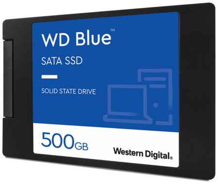 Твердотельный накопитель Western Digital WD Blue 500 ГБ SATA WDS500G2B0A 198934571766