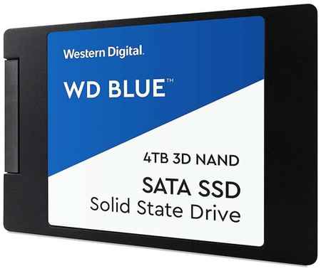 Твердотельный накопитель Western Digital WD Blue 4 ТБ SATA WDS400T2B0A 198934578033