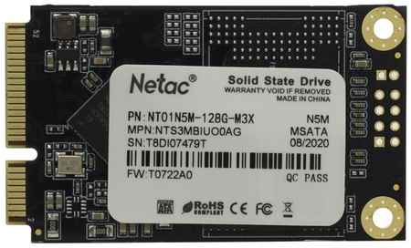 Твердотельный накопитель Netac N5M 128 ГБ mSATA NT01N5M-128G-M3X 198934578347