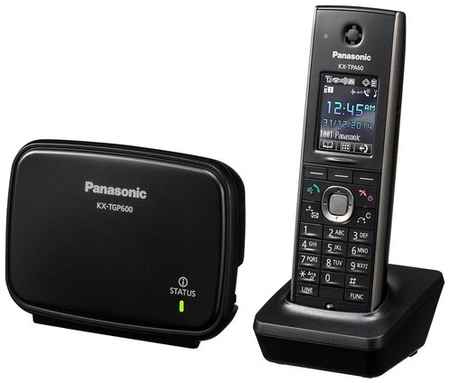 VoIP-телефон Panasonic KX-TGP600 черный 198934600877