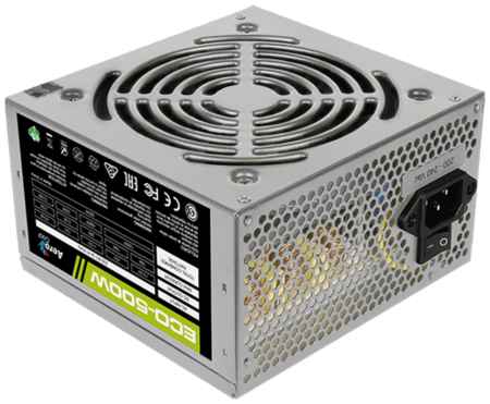 Блок питания AeroCool Eco 500W серый BOX 198934607401