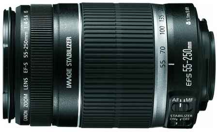 Объектив Canon EF-S 55-250mm f/4-5.6 IS, черный 198934706233