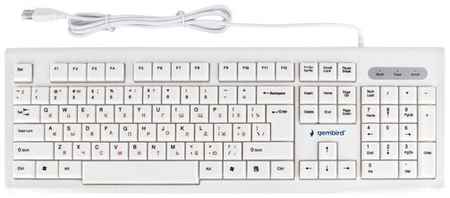 Клавиатура Gembird KB-8354U белый/бежевый, русская 198934970019